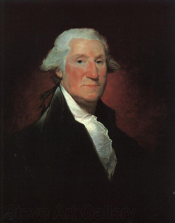 Gilbert Charles Stuart George Washington  kjk Norge oil painting art